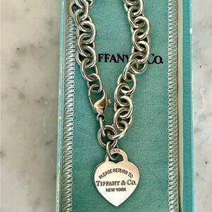 Tiffany & Co. Silver Heart tag Bracelet